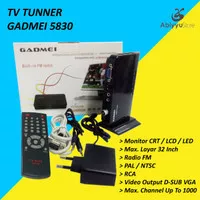 TV Tuner Gadmei 5830 For Monitor CRT / LCD / LED