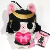 Boneka Gantungan Hp tas Gothic Nyanpire Cat Kitten Kucing Samurai Love