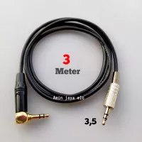 Kabel aux kabel audio jack 3,5 panjang 3 meter