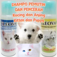 Shampoo Kucing Pemutih Bulu Cleova Shampoo Pemutih Bulu Anjing