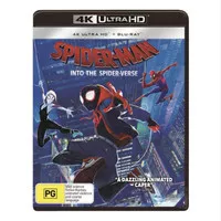 Spider-Man: Into the Spider-verse (4K + Blu Ray) impor original baru