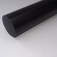 Carbon PTFE Rod 30mm x 60cm / Teflon As / Teflon batangan hitam