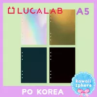 Lucalab A5 paper cover - Metal | Refill Ring Binder Korea