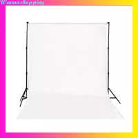 Kain Backdrop Background untuk Foto Studio uk 200 x 300 cm Putih