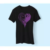 Kaos Descendants Evie Dragon Heart Logo T-shirt