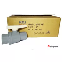 Ball Valve PVC 1" KDJ