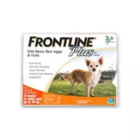 Frontline Plus For Dogs & Puppies 8 Weeks op Older and up to 10kg