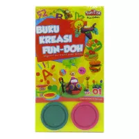 Lilin Mainan Fun Doh Buku Kreasi Vol. 1 - kode SALE 112