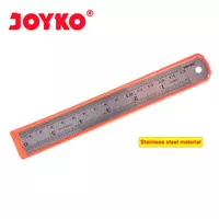 Joyko Ruler Penggaris Besi Stainless Steel RL-ST15 15 cm 15cm Asli ORI