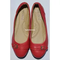 Sepatu Wanita LAVIOLA Merah SAL 01 ORIGINAL & REAL PICTURE