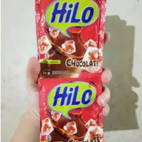 HILO Chocolate Rasa Coklat 1 Renceng Isi 10 Sachet
