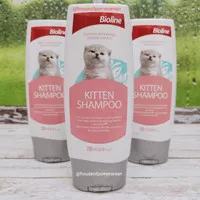 shampoo kucing kitten cat bioline shampo anak kucing 200ml
