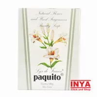 PAQUITO NATURAL FLOWER & WOOD FRAGRANCES SOAP BAR 90gr - Sabun Batang