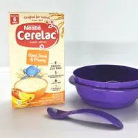 NESTLE CERELAC APEL JERUK PISANG 120GR. nestle cerelac mix fruit