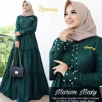 Marion maxy baju gamis pakaian wanita dress fashion muslim