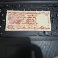 uang kuno 100 Goura Victoria 1984