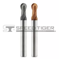 Speed Tiger Ball Nose Endmill carbide End mill High hardness 2Flute