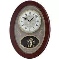 Jam Dinding Seiko Wall Clock Clocks QXM373B 373B QXM 373 B QXM373