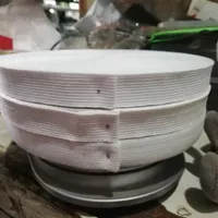 karet elastik putih /karet pinggang 1,9cm - 2cm