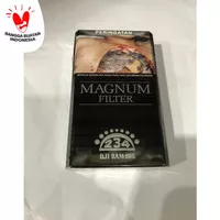 Dji Sam Soe Magnum Filter 12 Batang / Black Hitam / Rokok Samsu Grosir