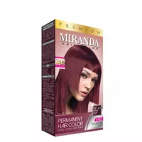 miranda hair color mc-10 wine red 30ml