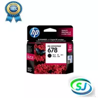 HP Ink Cartridge 678 Black / Tinta HP 678 hitam / HP 678 BK Original