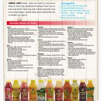 Jungle Juice / sari jus buah 500ml Delima/nanas/Apel/Lemon/Jambu Biji