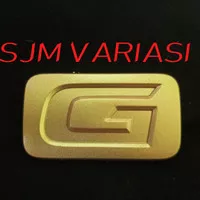 Emblem type G innova fortuner hilux gold