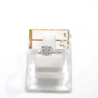 cincin emas putih asli 18k-750 perhiasan emas original CMP11