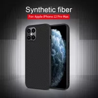 Hard Case Nillkin Synthetic Fiber Carbon iPhone 12 Pro Max 6.7 Ori