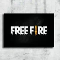 Poster Dinding Free Fire Symbol Dekor