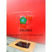 Podium Akrilik Desain Custom/Podium Acrylic Murah