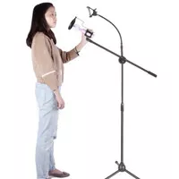tripod microphone standing holder mic Arm stand phone holder popfilter