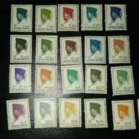 Perangko presiden Soekarno thn1966 - 21pc/set