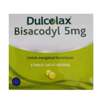 Dulcolax Tablet 5 mg Obat Kesehatan [1 Blister/4 Tablet]