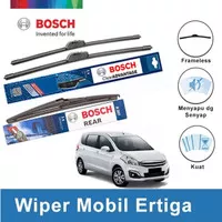 Bosch Wiper Kaca Mobil Suzuki Ertiga Frameless Clear 21" & 14" + H307