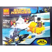 LEGO Bela Super Heroes Batman Mainan Lego anak-anak bongkar pasang