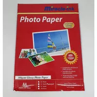 Kertas foto A4 Glossy Photo paper Miracle 180gr