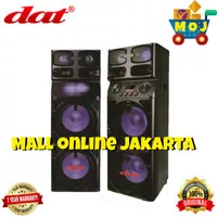 Speaker aktif pasif dat 10 inch mgm 522 double subwoofer mgm522