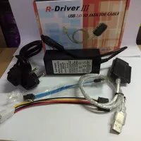 R-Driver III Converter USB 2.0 to Sata IDE Adapter Cable EU Plug