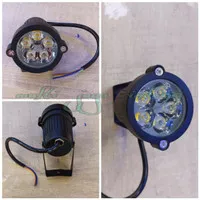 lampu sorot taman led tancap/piring 5 W /5mata warm white 5watt