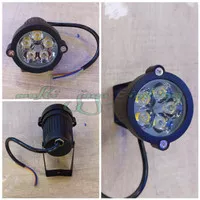 lampu sorot taman LED tancap/piring 5 W/5mata warm white 5watt sorot