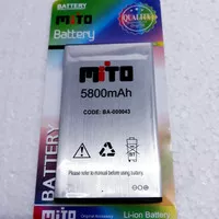 Batt Baterai Battery Batre Hp Mito T550 BA000043 Original Batere BT