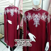 Gamis Pesta Terbaru jumbo Dress kondangan muslimah terbaru mewah payet
