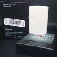 Zippo 214 White Matte Original