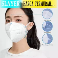 masker Kn95 KN95 import face mask anti virus anti debu 5ply 5layer 5la