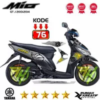 YAMAHA* MIO J * STICKER VARIASI DECAL