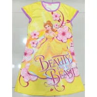 daster luna anak beauty and the beast