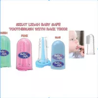 Baby Safe Finger Toothbrush and Gun Massager / Sikat Lidah Bayi