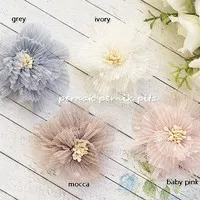 BUNGA PLISKET TULLE 6CM